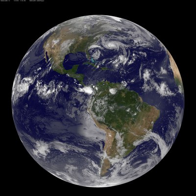  Hurricane Joaquin seen in the Atlantic Ocean North of Bermuda on October 5, 2015. Credit: NOAA/NASA